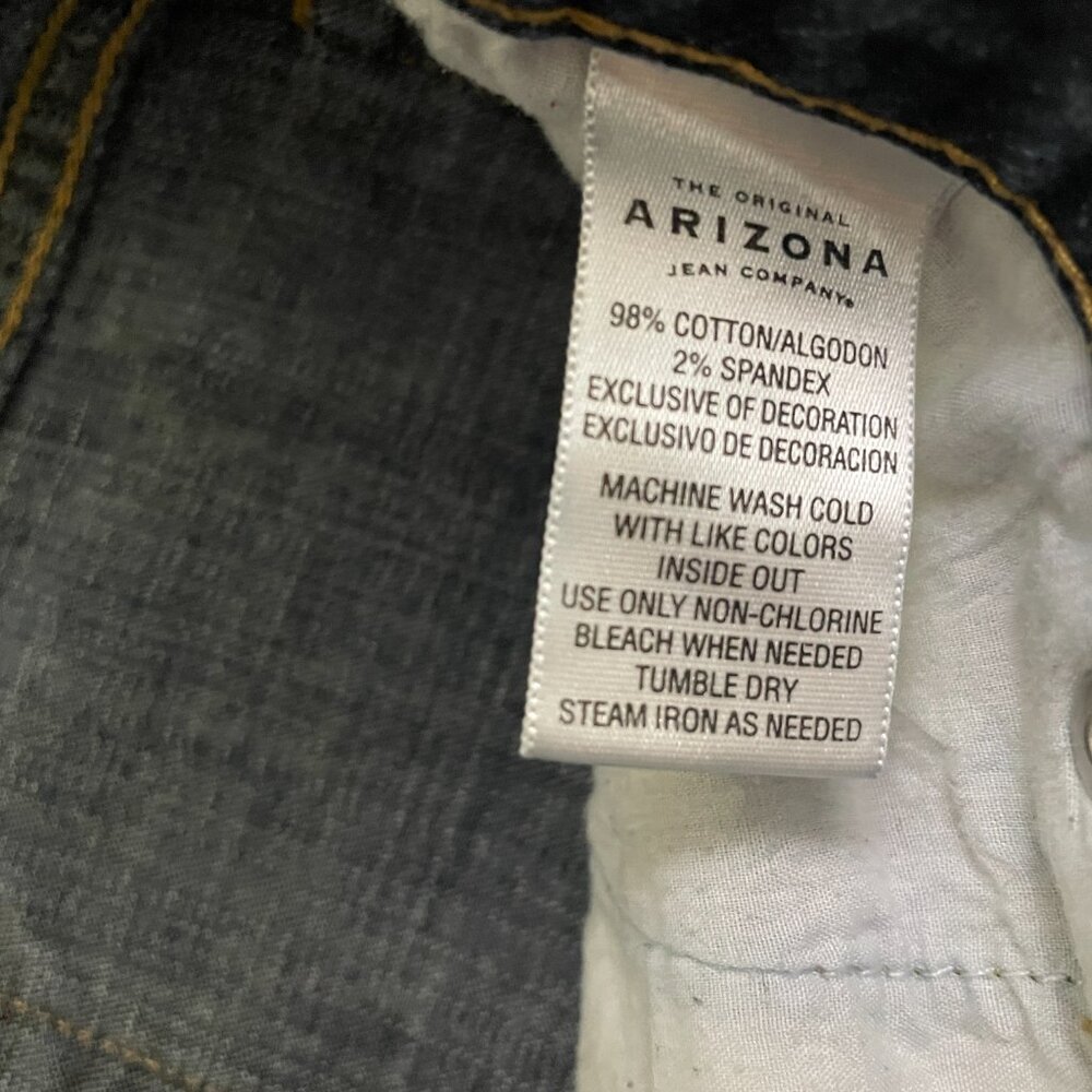 Junior Girls Arizona 'Favorite Flare' Size 17 Short Jeans - Picture 7 of 12